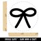 Cute Bow Ribbon Self-Inking Rubber Stamp for Stamping Crafting Planners